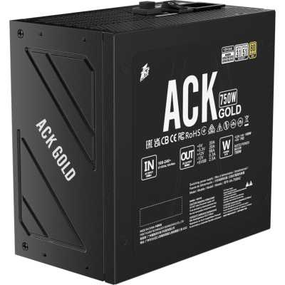 1STPLAYER ACK Gold 750W Black HA-750BA2-BK