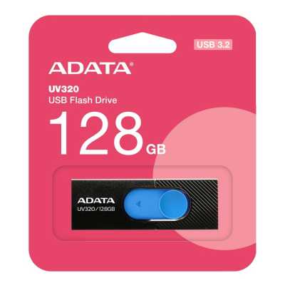 флешка A-Data 128GB UV320 Black-Blue
