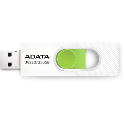 флешка A-Data 256GB UV320 White-Green
