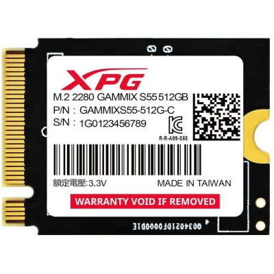 SSD диск ADATA XPG Gammix S55 512Gb SGAMMIXS55-512G-C