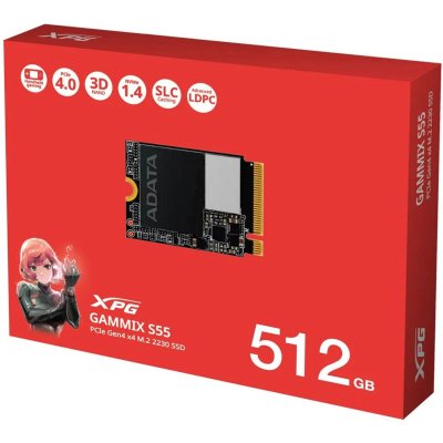 SSD диск ADATA XPG Gammix S55 512Gb SGAMMIXS55-512G-C
