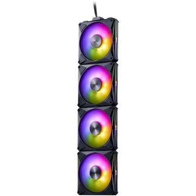 A-Data XPG Hurricane MAG 120 PWM ARGB Black 4 pack