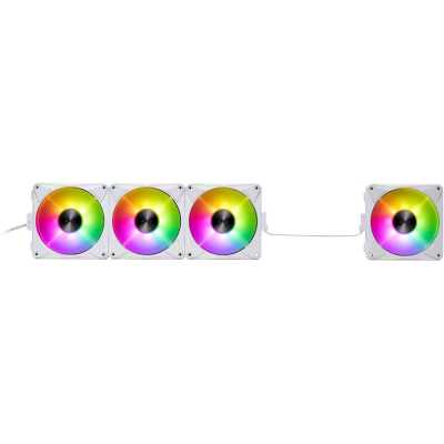 кулер A-Data XPG Hurricane MAG 120 PWM ARGB White 4 pack