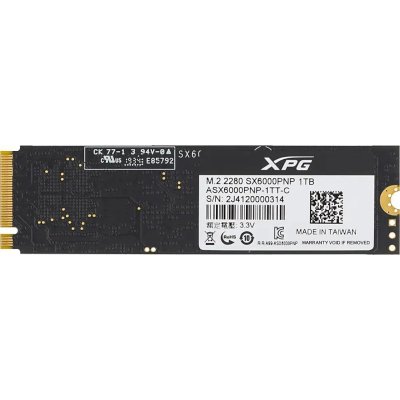 ADATA XPG SX6000 Pro 1Tb ASX6000PNP-1TT-C