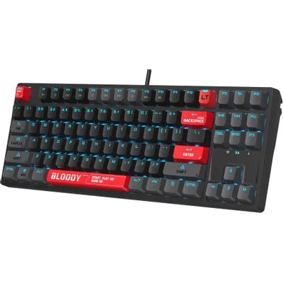 клавиатура A4Tech Bloody AT87 Black/Red
