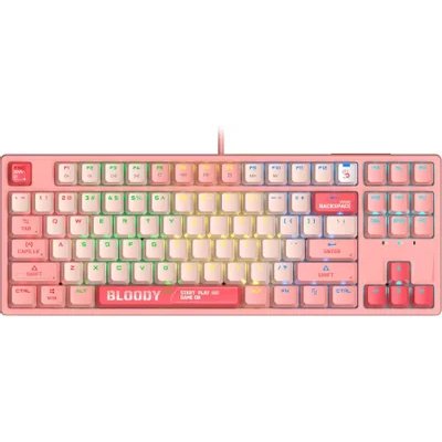 клавиатура A4Tech Bloody S87 Energy Pink