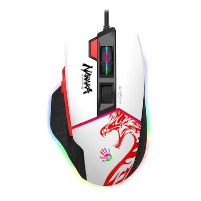 мышь A4Tech Bloody W95 Max Naraka White