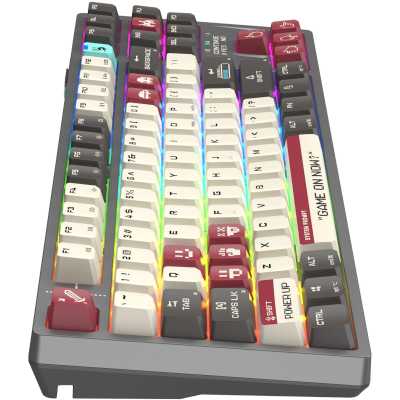 клавиатура A4Tech Bloody WS87 Grey/Red