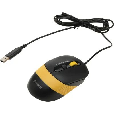 клавиатура A4Tech Fstyler F1110 Black-Yellow
