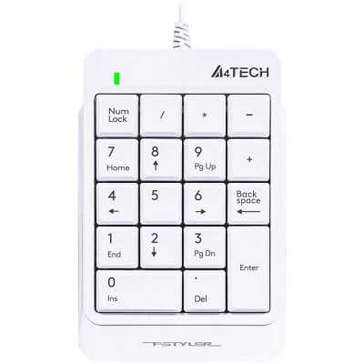 цифровой блок A4Tech Fstyler FK13P White
