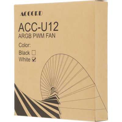 кулер Accord ACC-U12 ARGB White