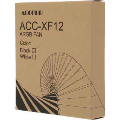 кулер Accord ACC-XF12 ARGB Black