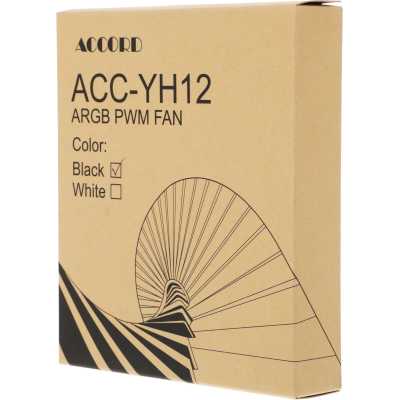 кулер Accord ACC-YH12 ARGB Black