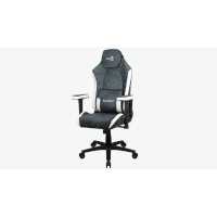 игровое кресло Aerocool Crown AeroSuede Steel Blue