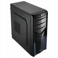 корпус AeroCool V2X Blue Edition Black