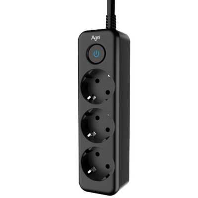 сетевой фильтр AGNI TP-FD3E-2m-black