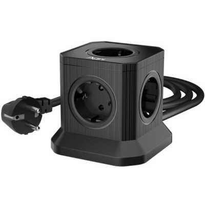 сетевой фильтр AGNI TP-VE4U5E-2m-black