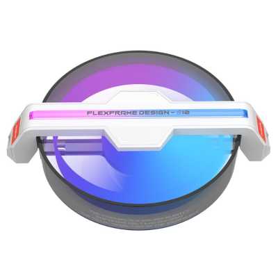 Alseye 12-DM12-W Clear Frame