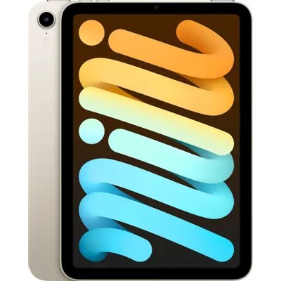 планшет Apple iPad mini 2021 64Gb Wi-Fi Starlight MK7P3LL/A