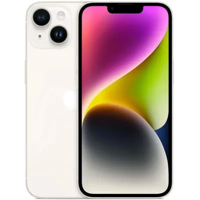 смартфон Apple iPhone 14 128GB Starlight MVUQ3CH/A