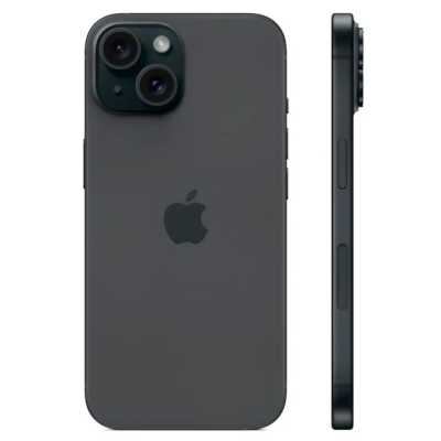 смартфон Apple iPhone 15 128GB Black MTP03RX/A
