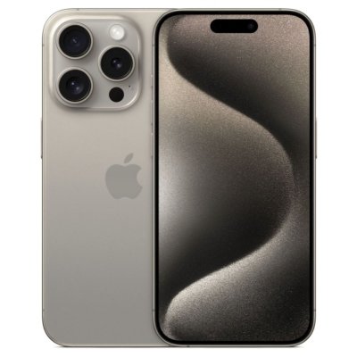 смартфон Apple iPhone 15 Pro 256GB Natural Titanium MTUF3J/A