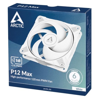 Arctic P12 Max White ACFAN00293A