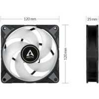 Arctic P12 PWM PST A-RGB 0dB Black ACFAN00231A