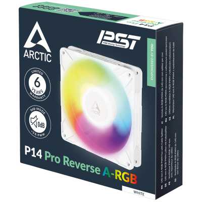 Arctic P14 Pro Reverse A-RGB White ACFAN00324A