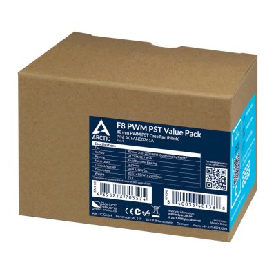 Arctic SF8 PWM PST Black