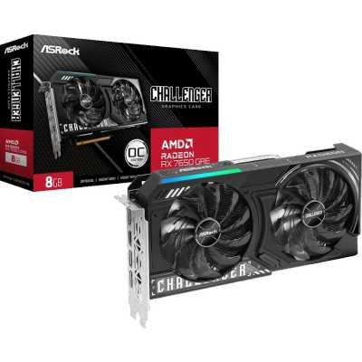 видеокарта ASRock AMD Radeon RX 7650 GRE ASRock Challenger 8GB OC