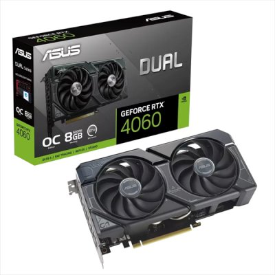 ASUS nVidia GeForce RTX 4060 8Gb DUAL-RTX4060-O8G