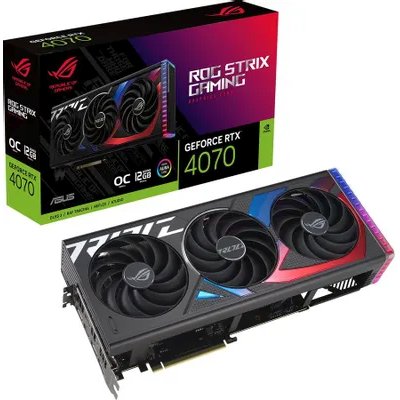 ASUS nVidia GeForce RTX 4070 12Gb ROG-STRIX-RTX4070-O12G-GAMING