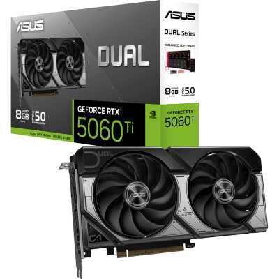 ASUS nVidia GeForce RTX 5060 Ti 8Gb DUAL-RTX5060TI-8G