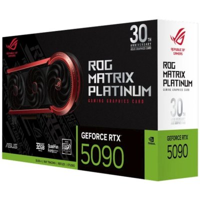 видеокарта ASUS nVidia GeForce RTX 5090 32Gb ROG-MATRIX-RTX5090-P32G-30TH