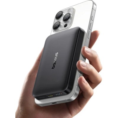 внешний аккумулятор Baseus EnerFill FM12 Qi2 E0028500