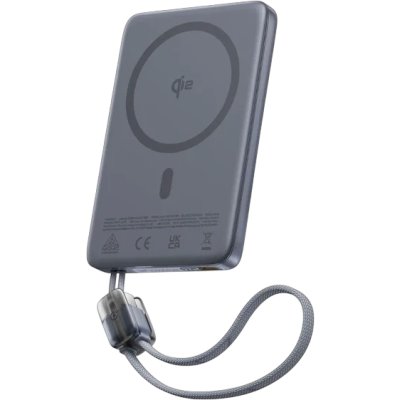 внешний аккумулятор Baseus PicoGo AM41 Slim Qi2 E0029101