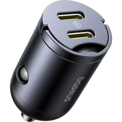 автомобильное зарядное устройство Baseus Tiny Star Mini C00035001121-03