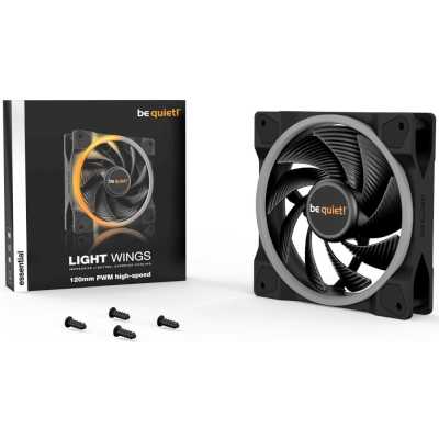 Be Quiet Light Wings 120mm PWM High Speed Black