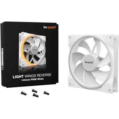 Be Quiet Light Wings 140mm PWM Reverse White