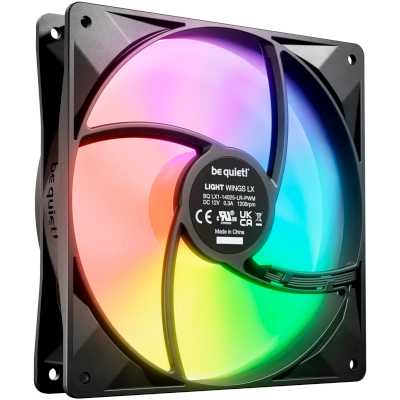 Be Quiet Light Wings LX 140mm PWM Black