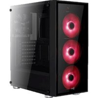 корпус AeroCool Quartz Red