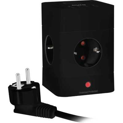сетевой удлинитель Buro BU-PTE4.1UC-PLUS-B