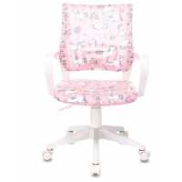кресло детское Бюрократ BUROKIDS 1 W-UNICORN