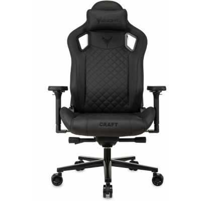 игровое кресло Бюрократ KNIGHT CRAFT BLACK
