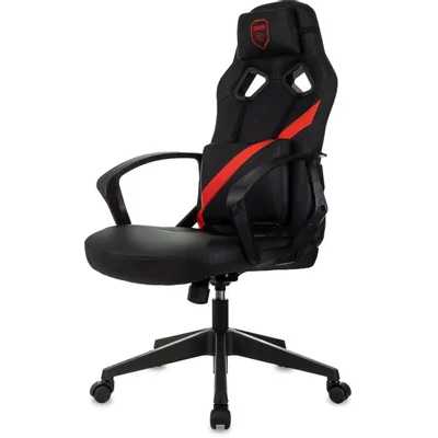 игровое кресло Бюрократ ZOMBIE 300 Black-Red