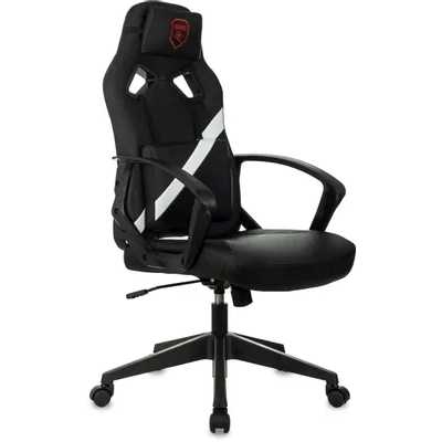 игровое кресло Бюрократ ZOMBIE 300 Black-White