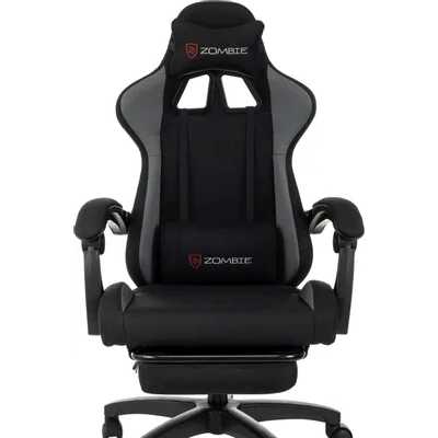 игровое кресло Бюрократ ZOMBIE Shadow Black/Grey