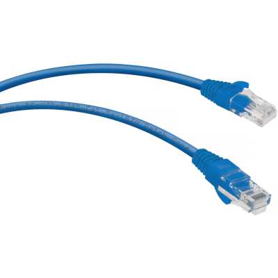 патч-корд Cabeus PC-UTP-RJ45-Cat.5e-1.5m-BL-LSZH