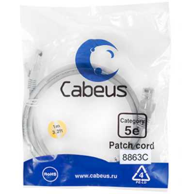 Cabeus PC-UTP-RJ45-CAT.5E-1M-LSZH
